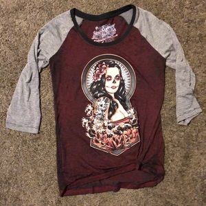 3/4 sleeve shirt from collective artist